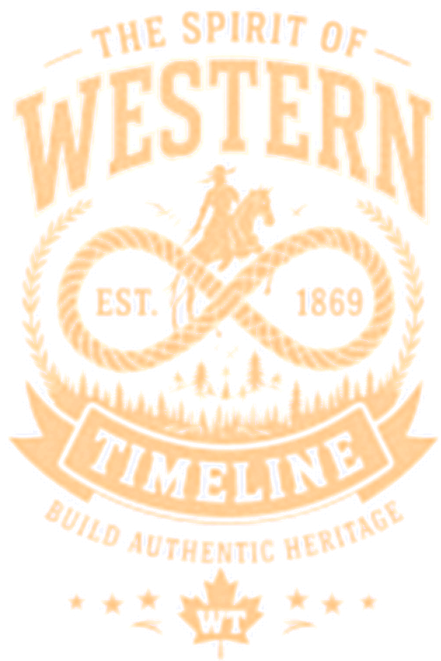 The Spirit of Western Timeline — Est. 1869, Build Authentic Heritage
